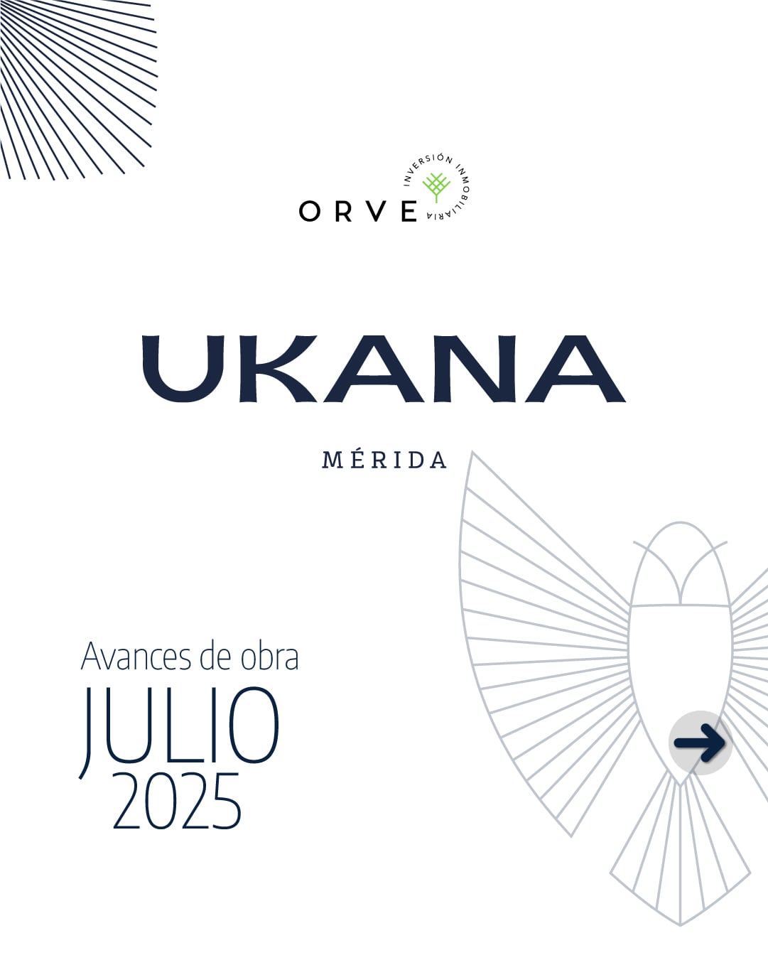 Ukana Mérida Avances de obra julio 2025