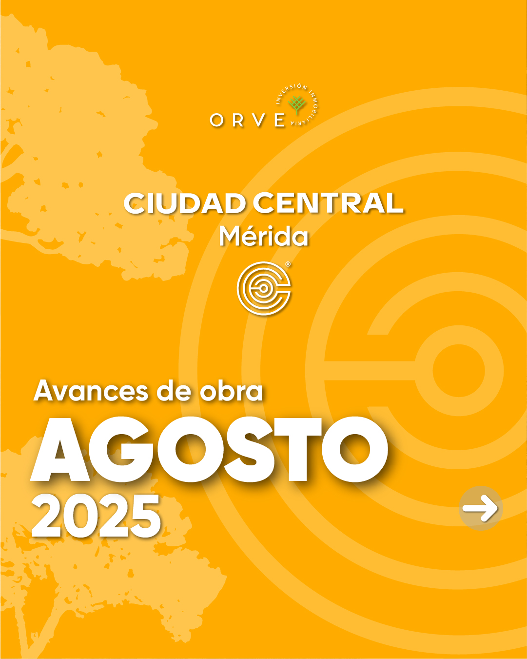 Ciudad Central Mérida Avance de obra agosto-01