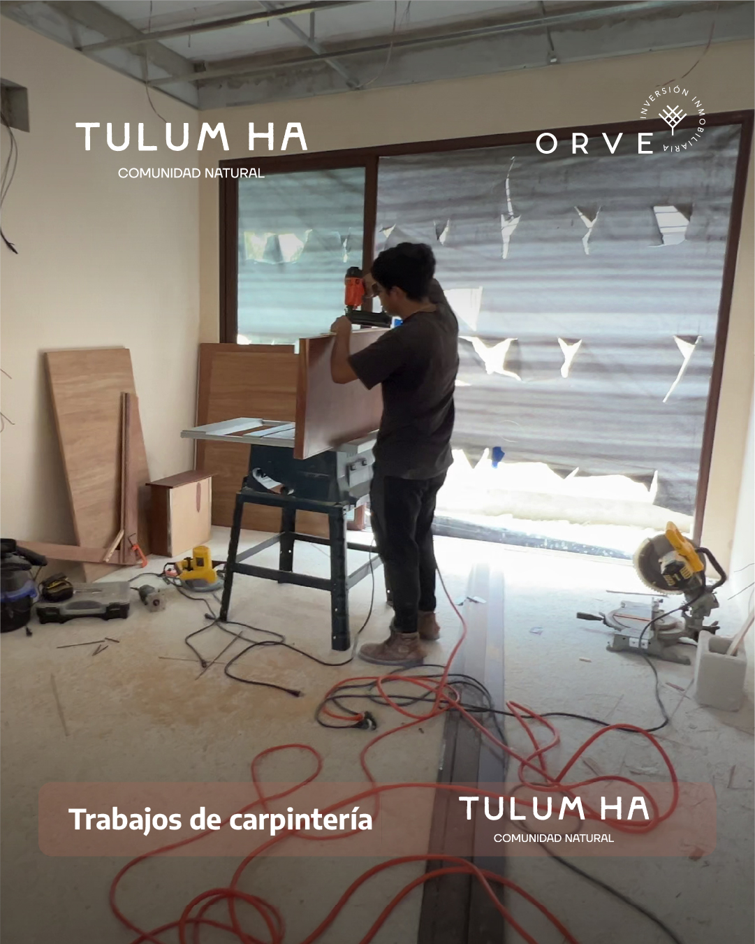 Tulum Ha Avance de obra agosto-03