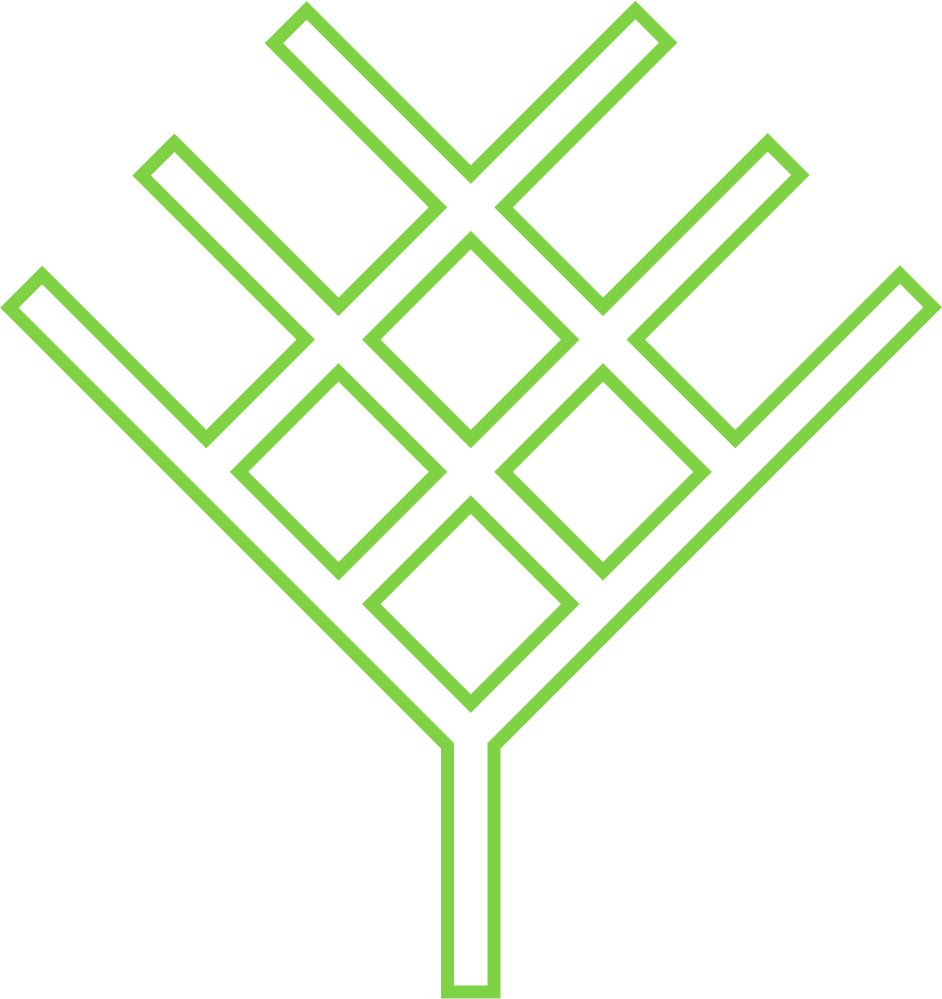 Isotipo verde underlineado de Grupo Orve
