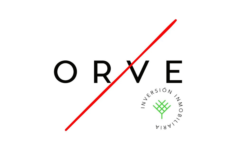 Logo de Grupo Orve con el isotipo en la parte superior izquierdo