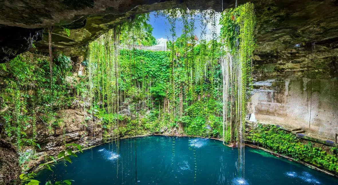 Cenote en Yucatán