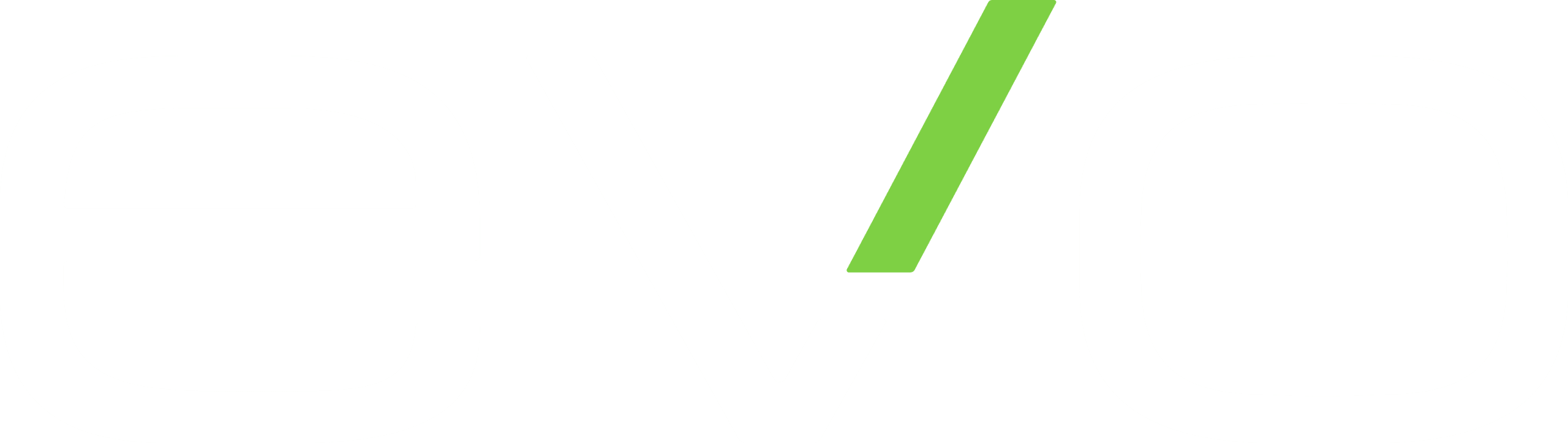 Logo Evo variante blanco con verde