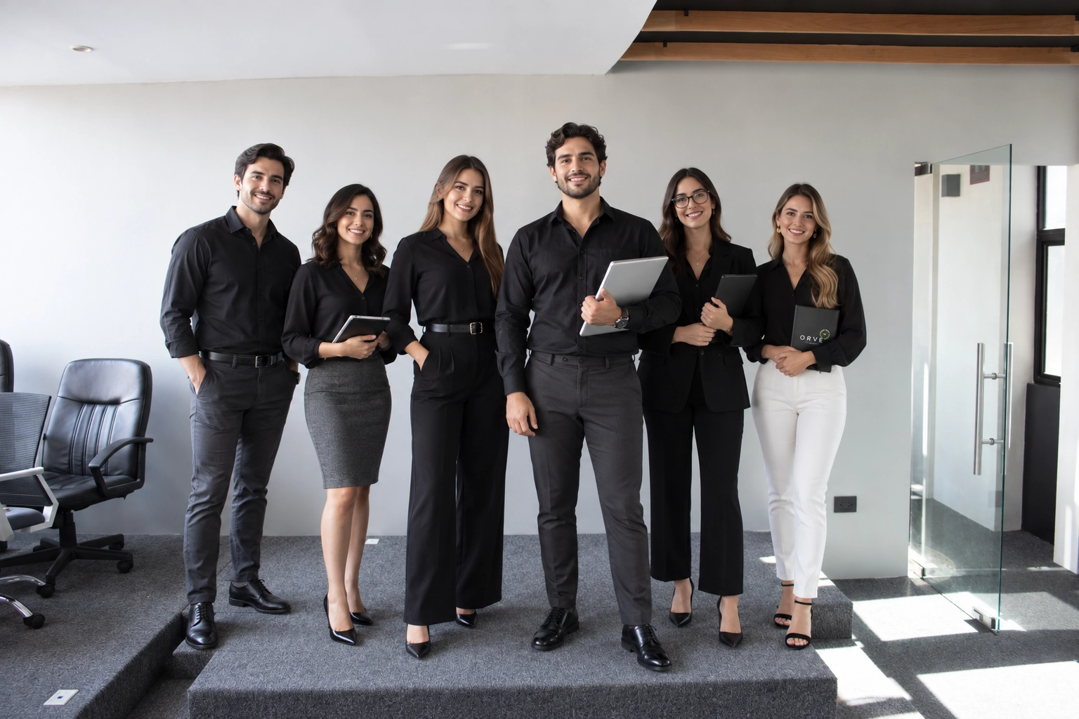 Grupo de trabajadores Orve